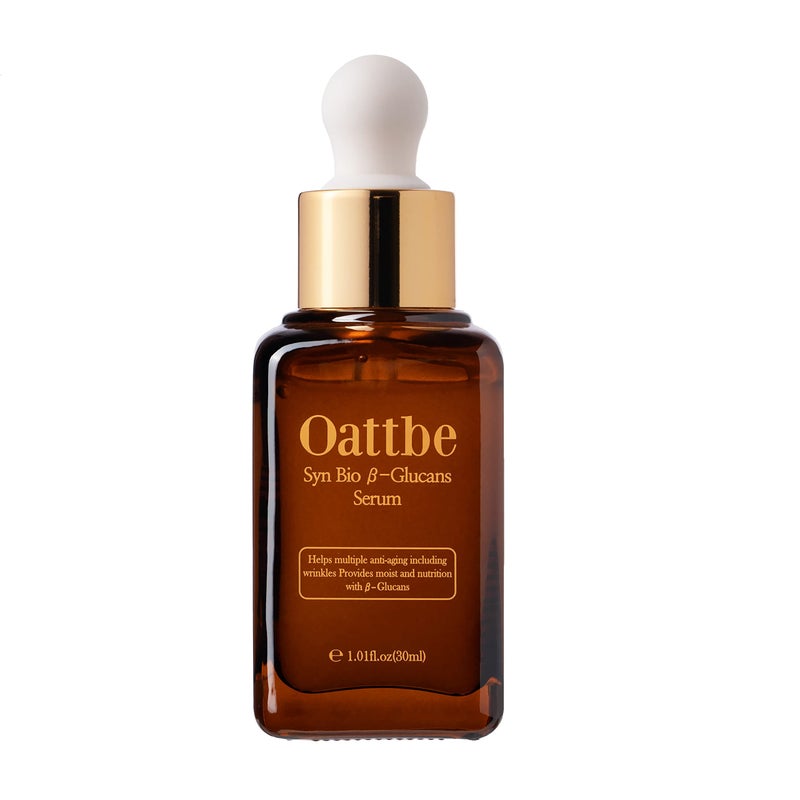Oattbe Syn Bio Beta Glucan Serum - Intense Hydration Premium Korean Anti Aging Face Serum with Powerful Natural Actives, 1.01 fl.oz - Image 1